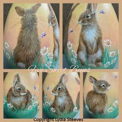 Five Sweet Buns - Acrylic e-Packet